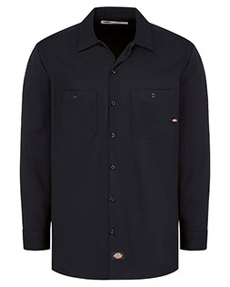 Dickies L307 Industrial Cotton Long Sleeve Work Shirt at GotApparel