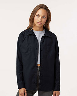 Dickies L5350 Women's Long Sleeve Industrial Work Shirt at GotApparel