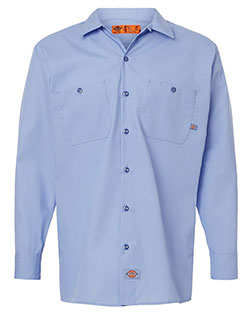 Dickies L535L  Industrial Long Sleeve Work Shirt - Long Sizes at GotApparel