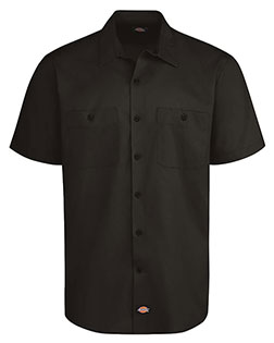 Dickies LS51L Men Industrial Worktech Ventilated Short Sleeve Work Shirt - Long Sizes at GotApparel