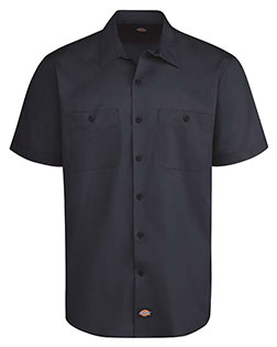 Dickies LS51L Men Industrial Worktech Ventilated Short Sleeve Work Shirt - Long Sizes at GotApparel