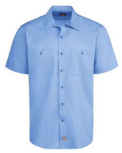 Dickies LS51L Men Industrial Worktech Ventilated Short Sleeve Work Shirt - Long Sizes at GotApparel