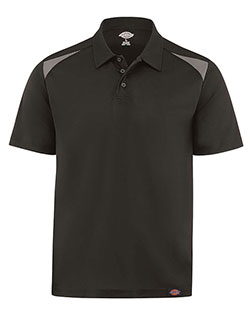 Dickies LS66 Men Team Performance Short Sleeve Work Shirt at GotApparel