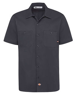 Dickies S307  Industrial Short Sleeve Cotton Work Shirt at GotApparel
