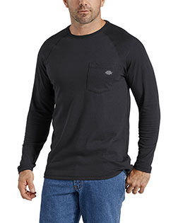 Dickies SL600  Men's Temp-iQ Performance Cooling Long Sleeve Pocket T-Shirt at GotApparel