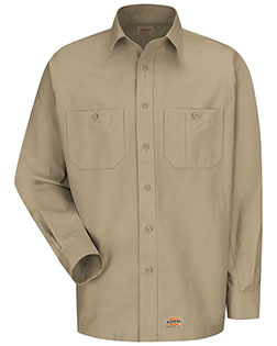 Dickies WS10T Long Sleeve Work Shirt Tall Sizes at GotApparel