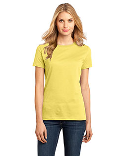 District Made DM104L Women Perfect Weight Crew Tee at GotApparel
