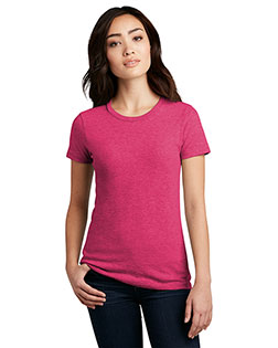 District Made DM108L Women Perfect Blend Crew Tee at GotApparel