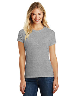 District Made DM108L Women Perfect Blend Crew Tee at GotApparel