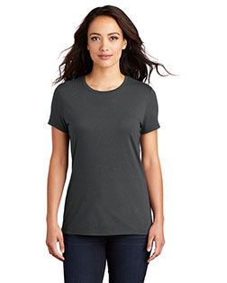 District Made DM130L Women Perfect Tri & Crew Tee at GotApparel