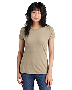 District Made DM130L Women   Perfect Tri & Crew Tee at GotApparel