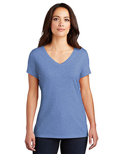 District Made DM1350L Women Perfect Tri & V-Neck Tee at GotApparel