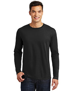 District Made DT105 Men Perfect Weight Long-Sleeve Tee at GotApparel