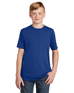 District Made DT130Y Boys Youth Perfect Tri Crew Tee at GotApparel