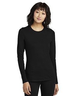 District ® Women's Perfect Blend ® CVC Long Sleeve Tee DT110 at GotApparel