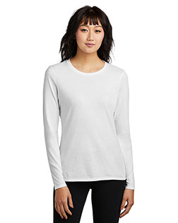 District ®  Women's Perfect Blend ®  CVC Long Sleeve Tee DT110 at GotApparel