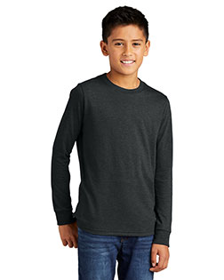 District Youth Perfect Tri Long Sleeve Tee DT132Y at GotApparel