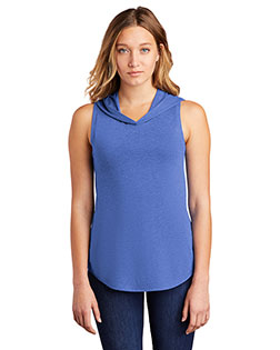District DT1375 Women Perfect Tri ® Sleeveless Hoodie at GotApparel