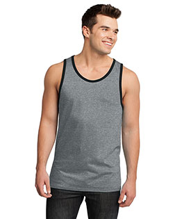 District DT1500 Men Cotton Ringer Tank at GotApparel