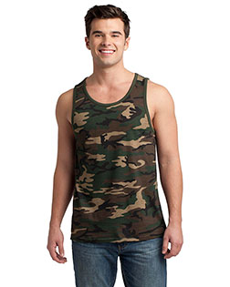 District DT1500 Men Cotton Ringer Tank at GotApparel