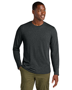 District DT185 ® Perfect Weight ® CVC Long Sleeve Tee at GotApparel