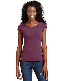 District DT2400 Women Gravel 50/50 Crew Tee at GotApparel