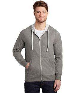 District DT356 Men 8.3 oz French Terry Full-Zip Hoodie at GotApparel