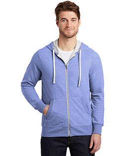 District DT356 Men 8.3 oz French Terry Full-Zip Hoodie at GotApparel