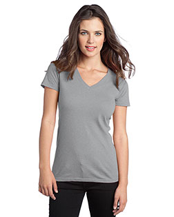 District DT5501 Women The V-Neck Concert Tee at GotApparel