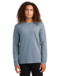 District Featherweight French Terry Long Sleeve Crewneck DT572 at GotApparel