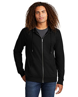 District Featherweight French Terry Full-Zip Hoodie DT573 at GotApparel