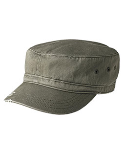 District DT605 Men Distressed Military Hat at GotApparel