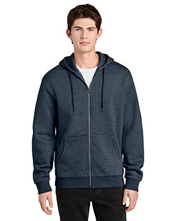 District DT6702 ® MelloFleece Full-Zip Hoodie at GotApparel