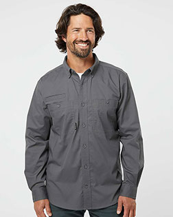 Dri Duck 4450DDT Men's Tall Craftsman Woven Shirt at GotApparel