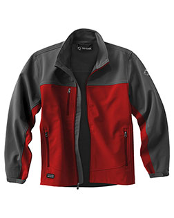 Dri Duck 5350T Men 90% Polyester/10% Spandex Water Resistant Softshell Tall Motion Jacket at GotApparel