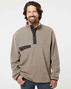 Dri Duck 7355 Men Brooks Sherpa Fleece Pullover at GotApparel