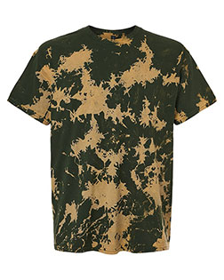 Dyenomite 200BW Men Bleach Wash Tee at GotApparel