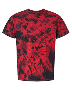 Dyenomite 200CR Men Crystal Tie-Dyed T-Shirt at GotApparel
