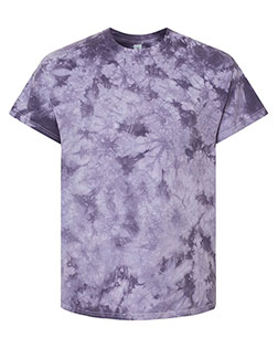 Dyenomite 200CR Men Crystal Tie-Dyed T-Shirt at GotApparel