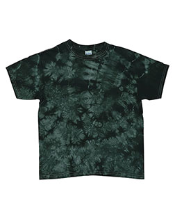 Dyenomite 200CR Men Crystal Tie-Dyed T-Shirt at GotApparel