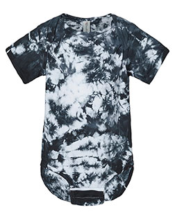 Dyenomite 340CR Toddler Infant Crystal Tie-Dyed Onesie at GotApparel