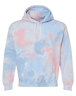 Dyenomite 680VR Women Blended Hooded Tie-Dyed Sweatshirt at GotApparel