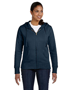 Custom Embroidered Econscious EC4501 Women 9 Oz. Organic/Recycled Full-Zip Hood at GotApparel