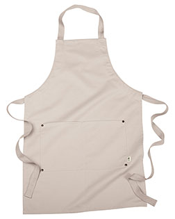 Custom Embroidered Econscious EC6015 Unisex 8 Oz. Organic Cotton/Recycled Polyester Eco Apron at GotApparel