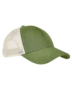 Econscious EC7093 Unisex Hemp Eco Trucker Recycled Polyester Mesh Cap at GotApparel