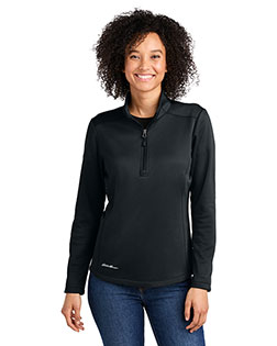 Eddie Bauer EB2370 Women's Smooth Mid Layer Fleece 1/2-Zip at GotApparel