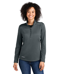 Eddie Bauer  Women's Smooth Mid Layer Fleece 1/2-Zip EB2370 at GotApparel