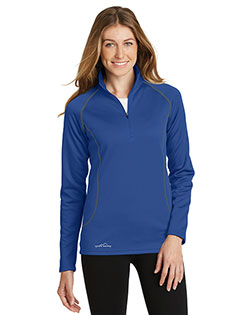Eddie Bauer EB237 Ladies 9.3 oz 1/2-Zip Base Layer Fleece at GotApparel
