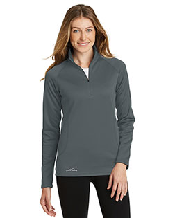 Eddie Bauer EB237 Ladies 9.3 oz 1/2-Zip Base Layer Fleece at GotApparel