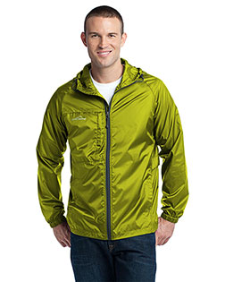 Custom Embroidered Eddie Bauer EB500 Packable Wind Jacket at GotApparel